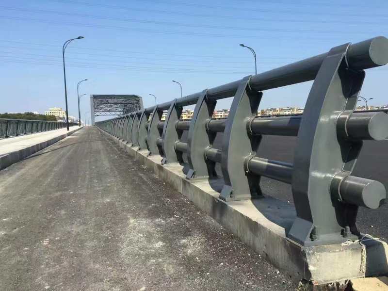 304不銹鋼河道護欄 防撞欄 防撞桿 不銹鋼圍欄 橋梁防撞護欄